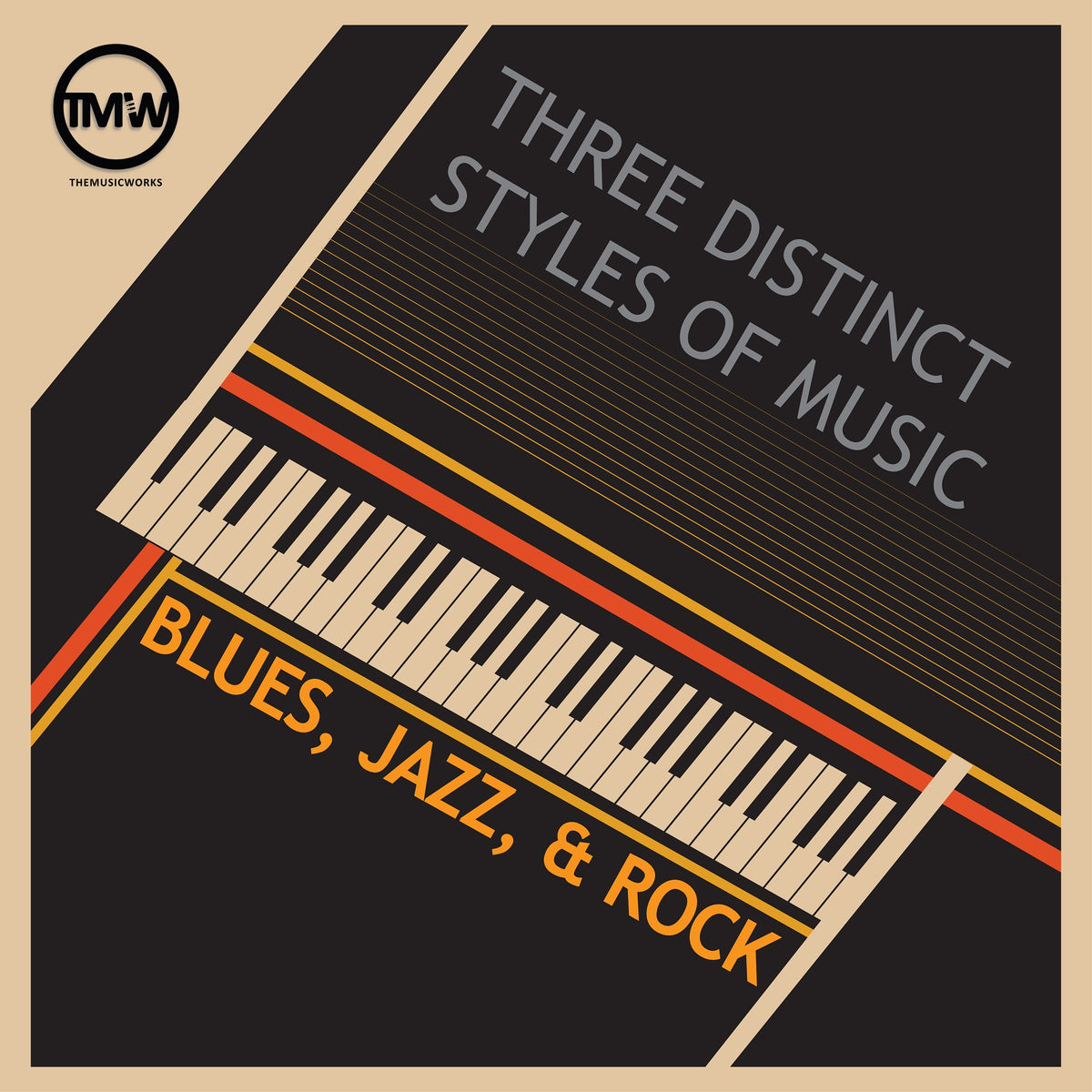 One Time Lesson | Course 12 : Three Distinct styles of music: Blues, Jazz and Rock