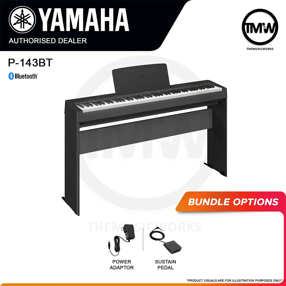 Yamaha P-143BT Digital Piano