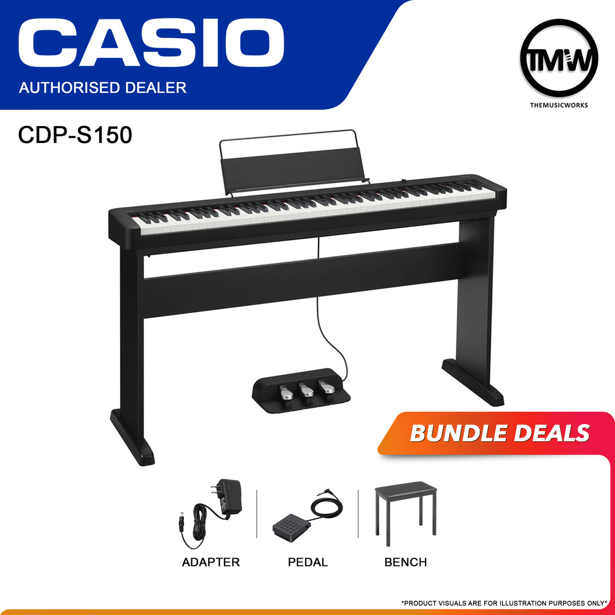 Casio CDP-S150 Compact Digital Piano