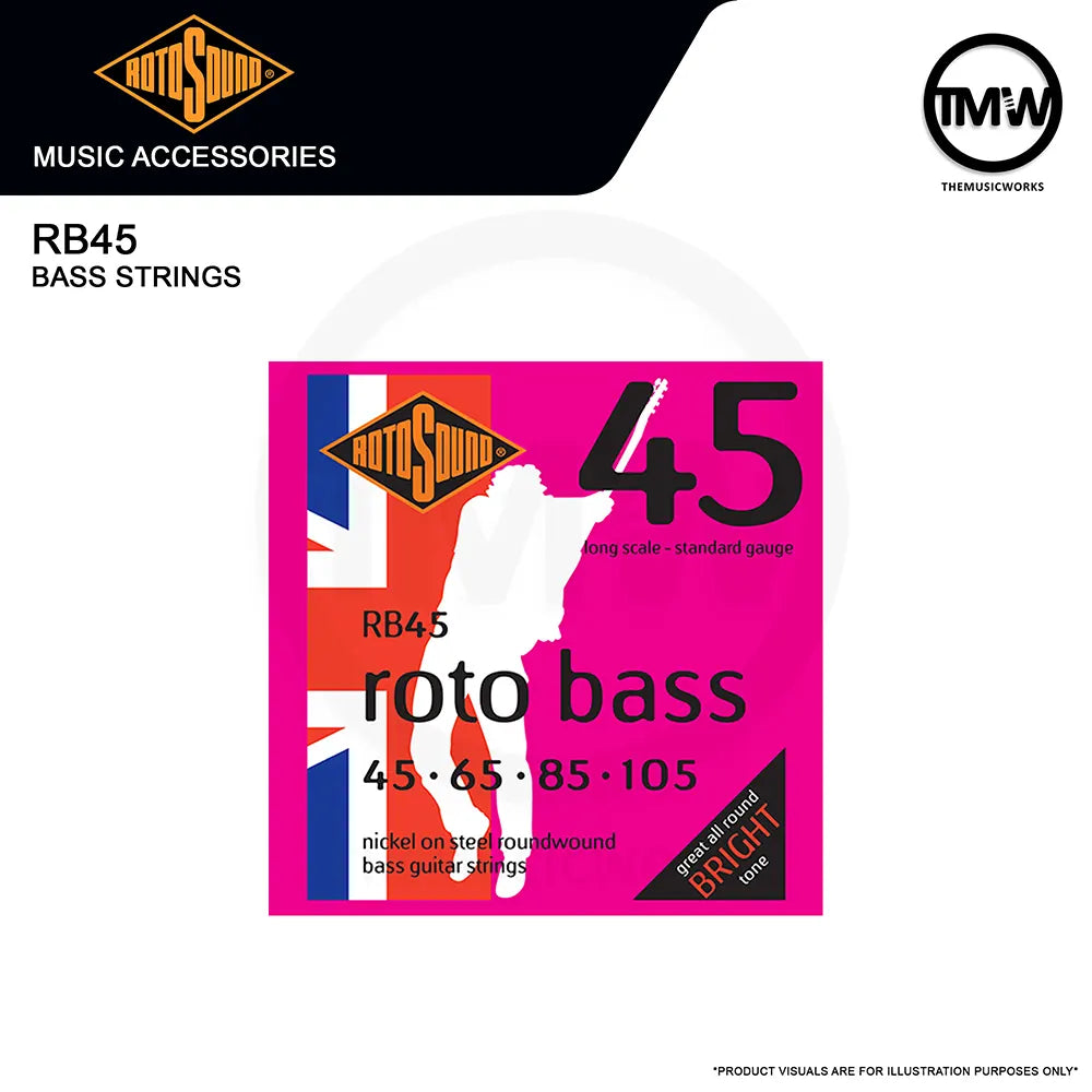 Rotosound RB45 Bass Strings