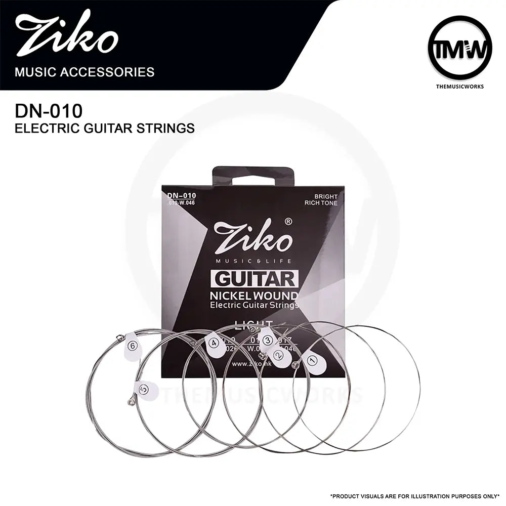 Ziko DN-010 Electric Guitar Strings