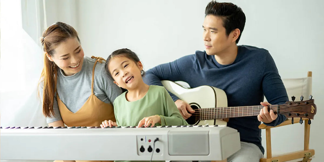 8 Benefits You Reap When Playing Music Together As A Family