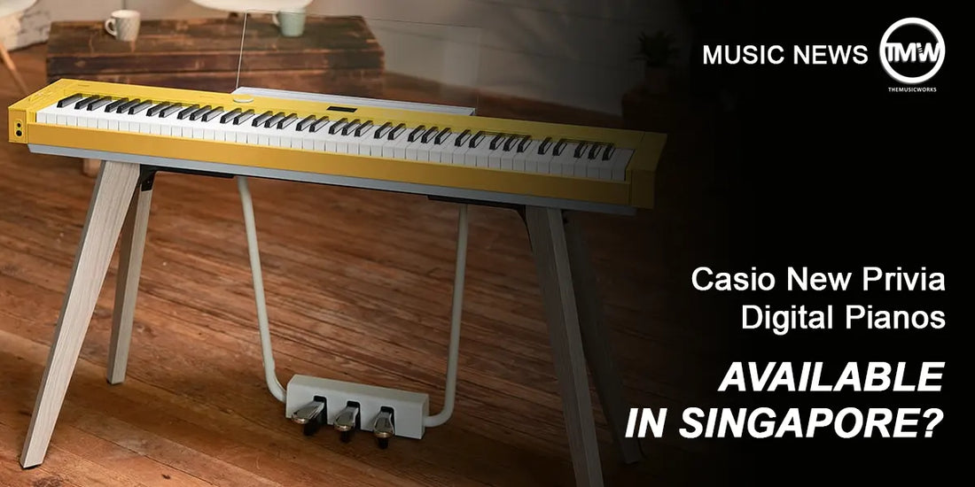 3 New Casio Privia Digital Pianos: PX-S5000, PX-S6000 & PX-S7000
