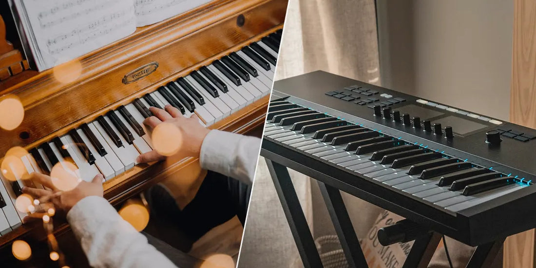Learn The Differences Between a Keyboard and Piano