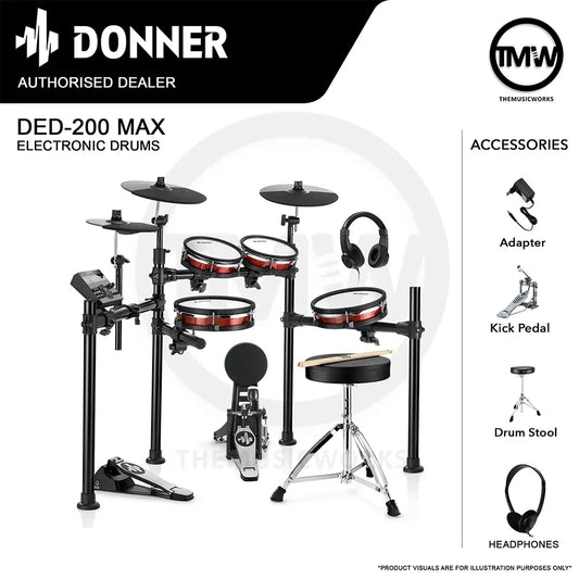 Donner DED-200 Max Electronic Drums