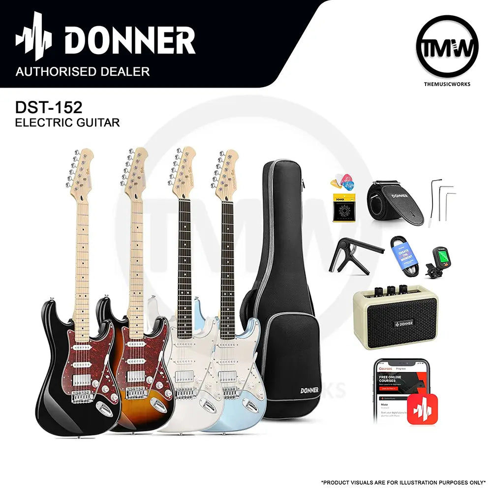 Donner DST-152 Electric Guitar