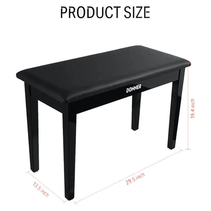 Donner Duet 2-Seater Storage Bench