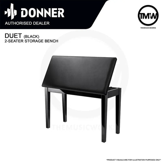 Donner Duet 2-Seater Storage Bench