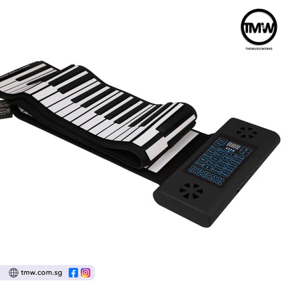 Konix PS61B Roll-Up Foldable Piano