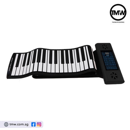 Konix PS61B Roll-Up Foldable Piano