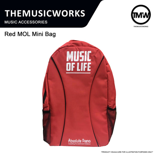 Mini Keyboards Red Haversack Bag