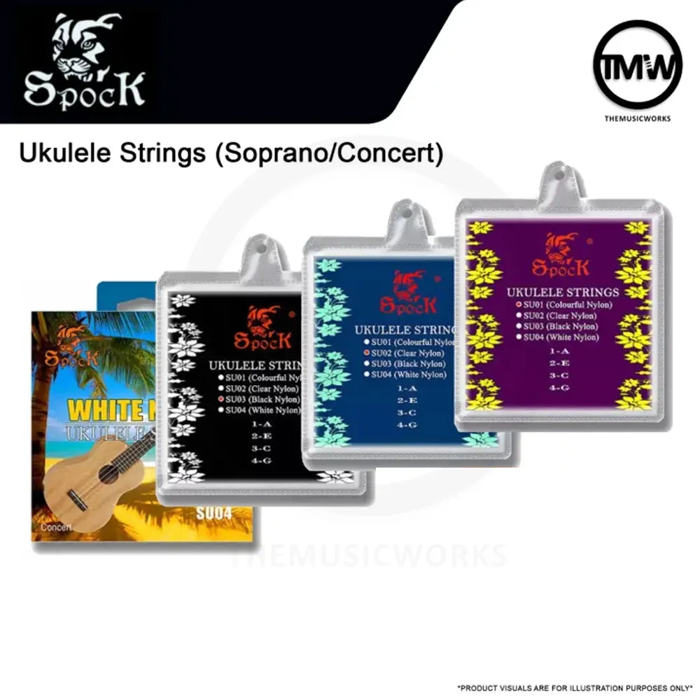 Spock Ukulele Strings