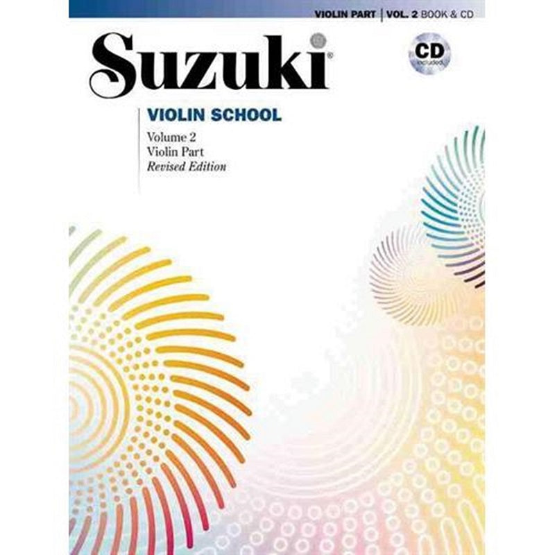 Suzuki Violin School Vol 2 w/CD Asian Edition