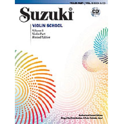 Suzuki Violin School Vol 3 w/CD Asian Edition