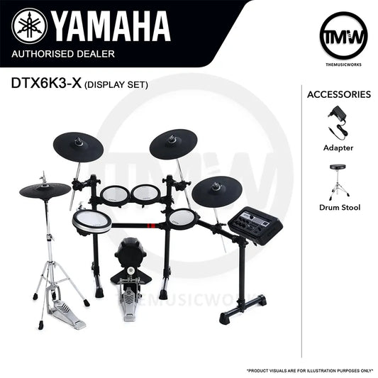 Yamaha DTX6K3-X Electronic Drums (B-Stock)