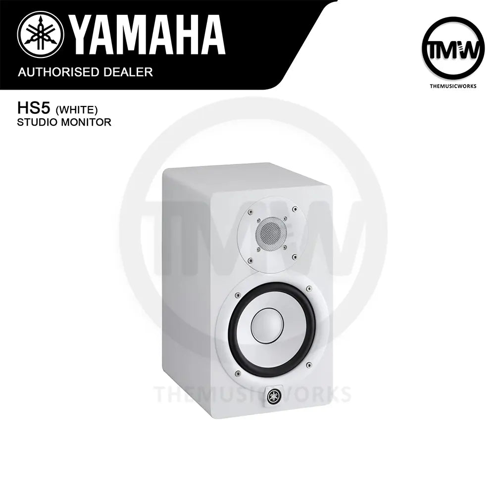Yamaha HS5 White Studio Monitor