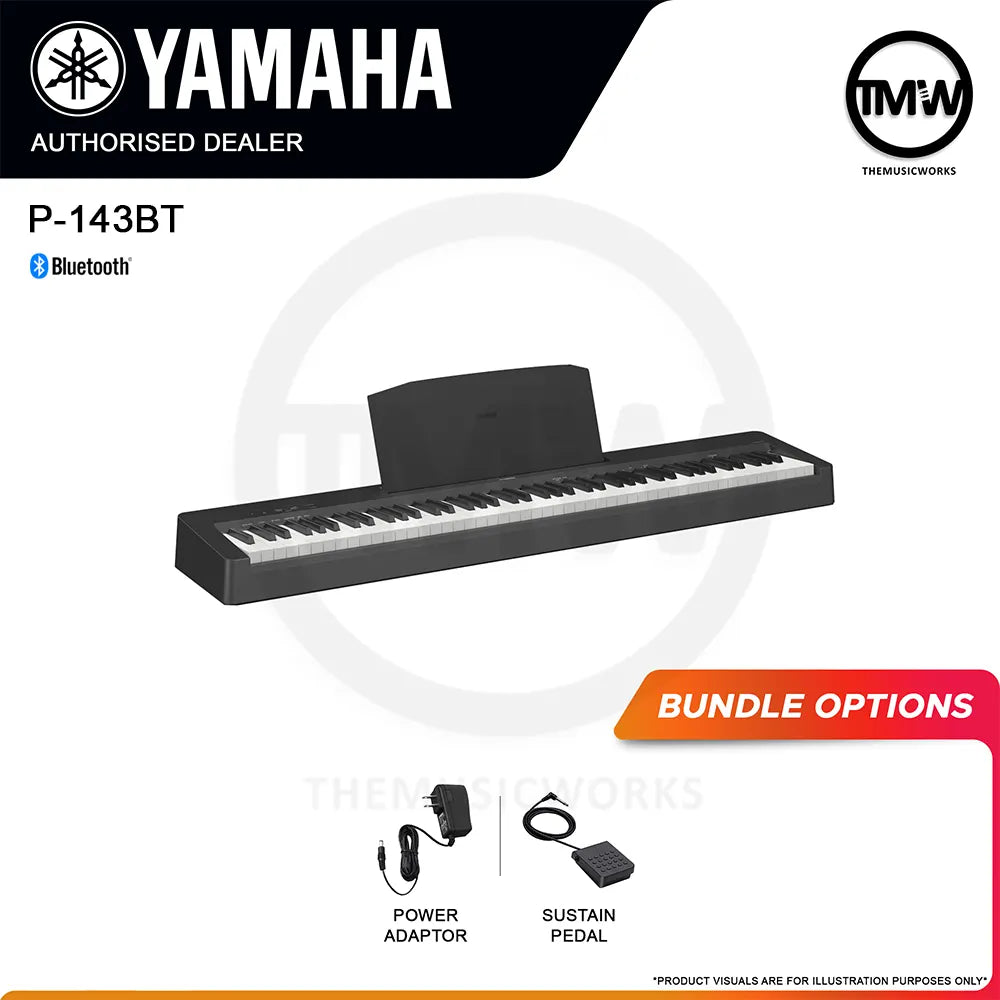 Yamaha P-143BT Digital Piano