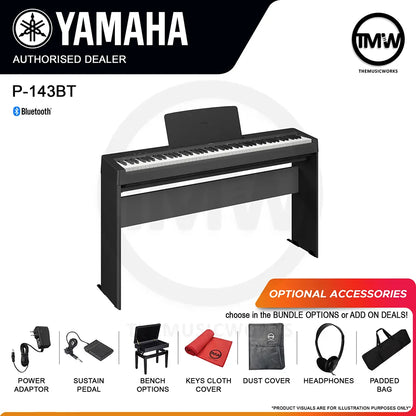 Yamaha P-143BT Digital Piano