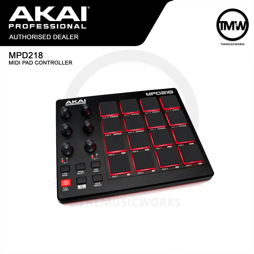 Akai MPD218 Pad Controller