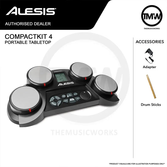 Alesis CompactKit 4 Portable Tabletop