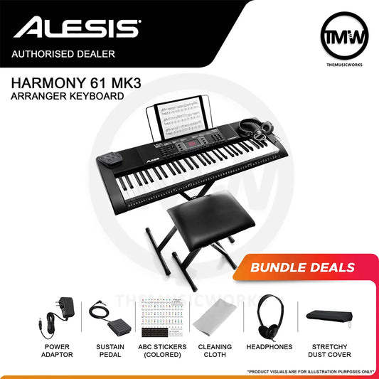 Alesis Harmony 61 MK3 Arranger Keyboard