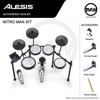 Alesis Nitro Max Kit Electronic Drums