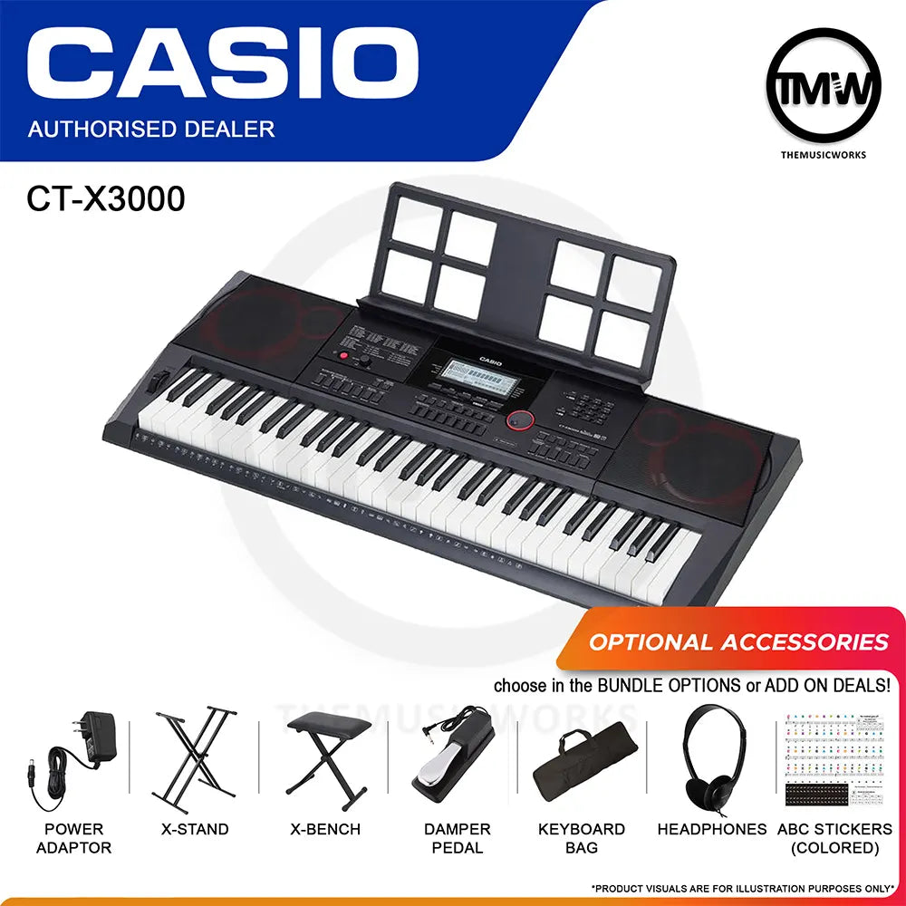 Casio CT-X3000 Electronic Keyboard