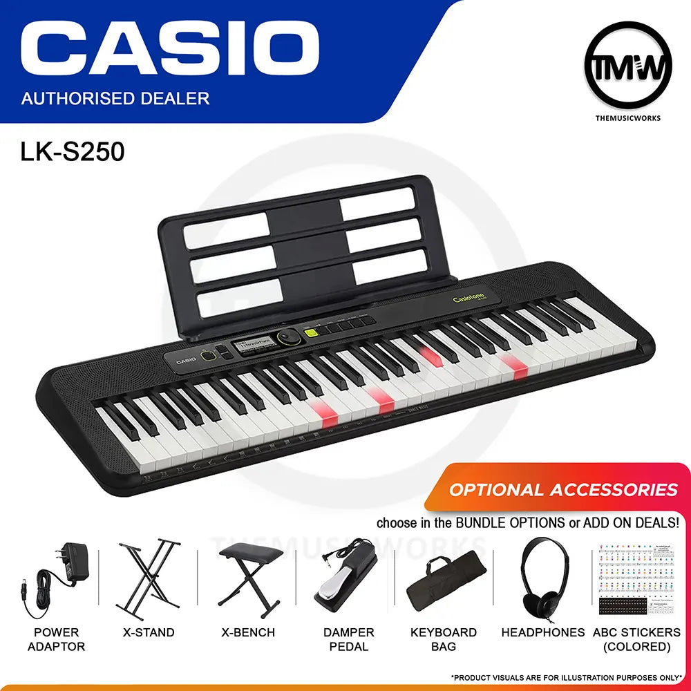 Casio LK-S250 Electronic Keyboard