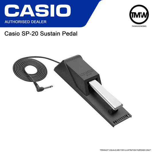 Casio SP-20 Portable Sustain Pedal
