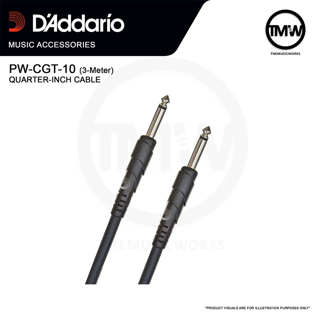 D'Addario PW-CGT-10 Instrument Cable