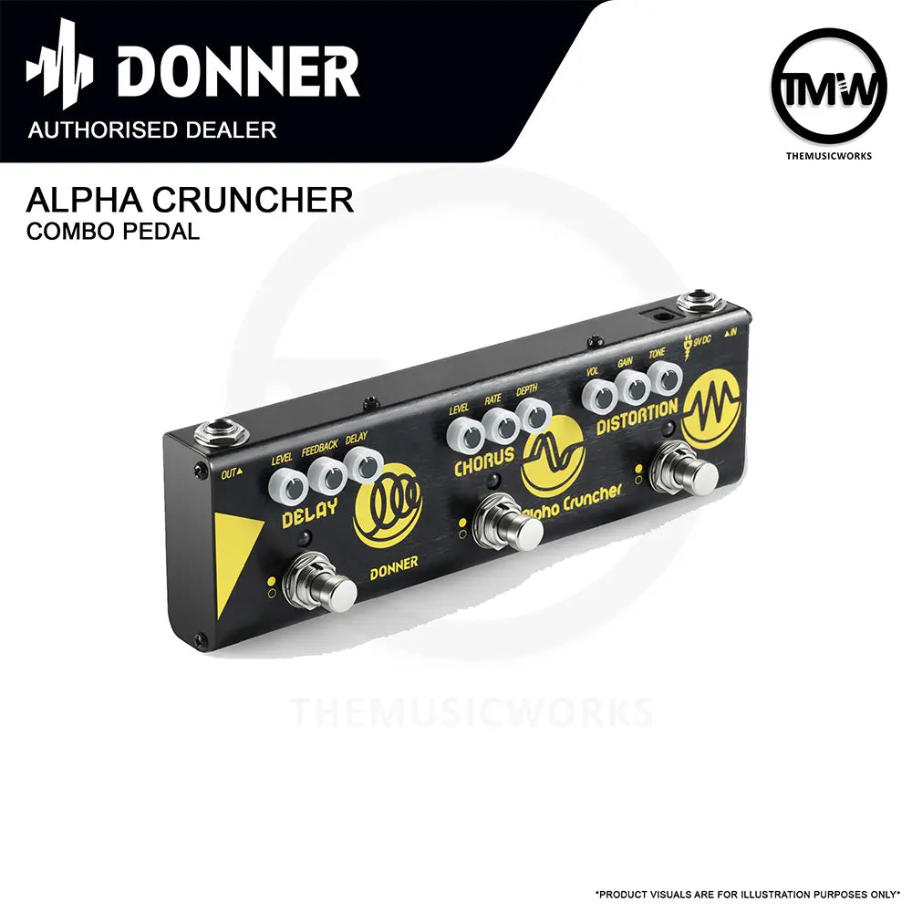 Donner Alpha Cruncher Pedal