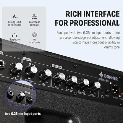 Donner DDA-80 Drum Amplifier