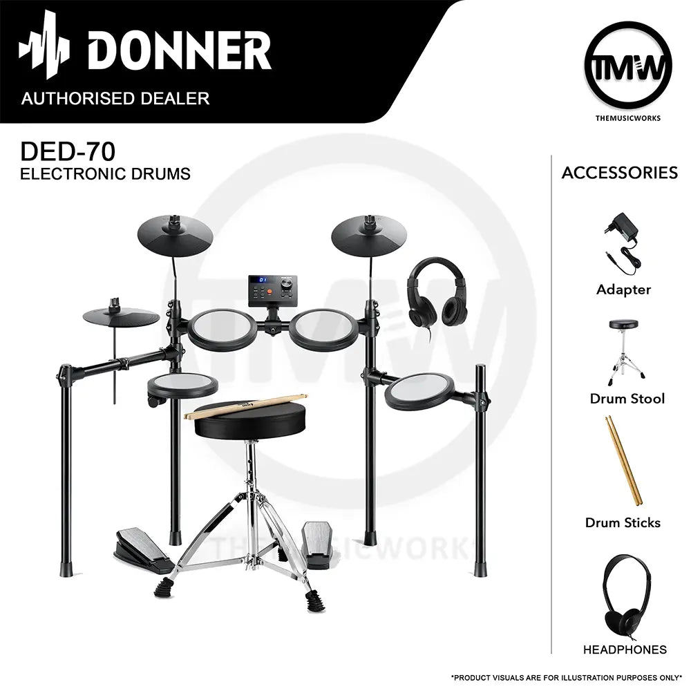 Donner DED-70 Electronic Drums