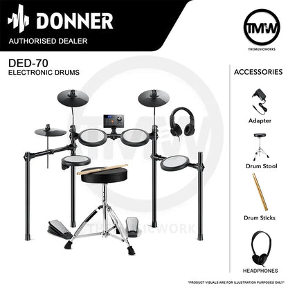 Donner DED-70 Electronic Drums