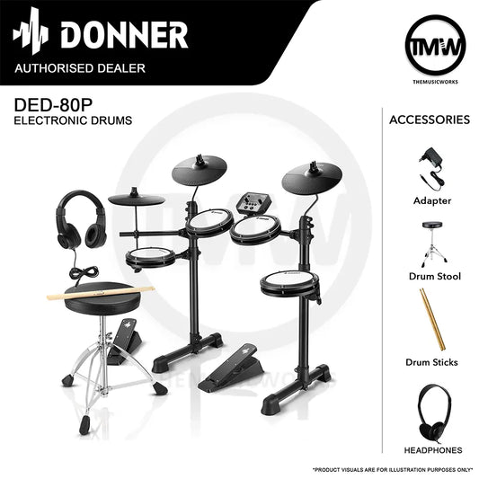 Donner DED-80P Electronic Drums