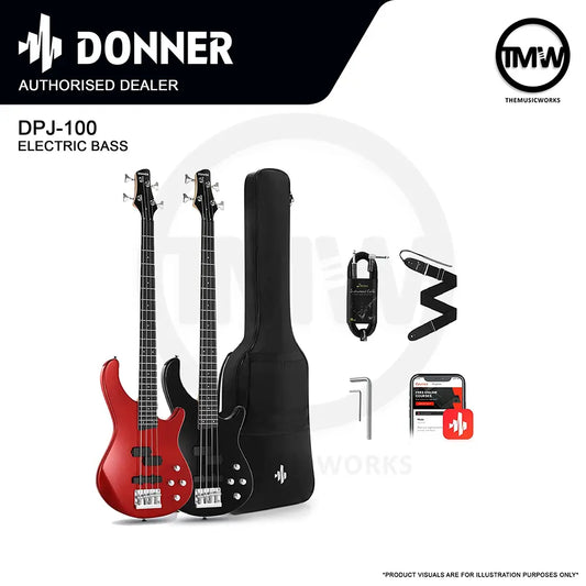 Donner DPJ-100 Electric Bass