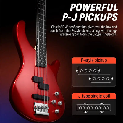 Donner DPJ-100 Electric Bass