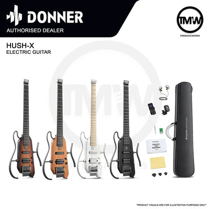 Donner HUSH-X Electric Guitar