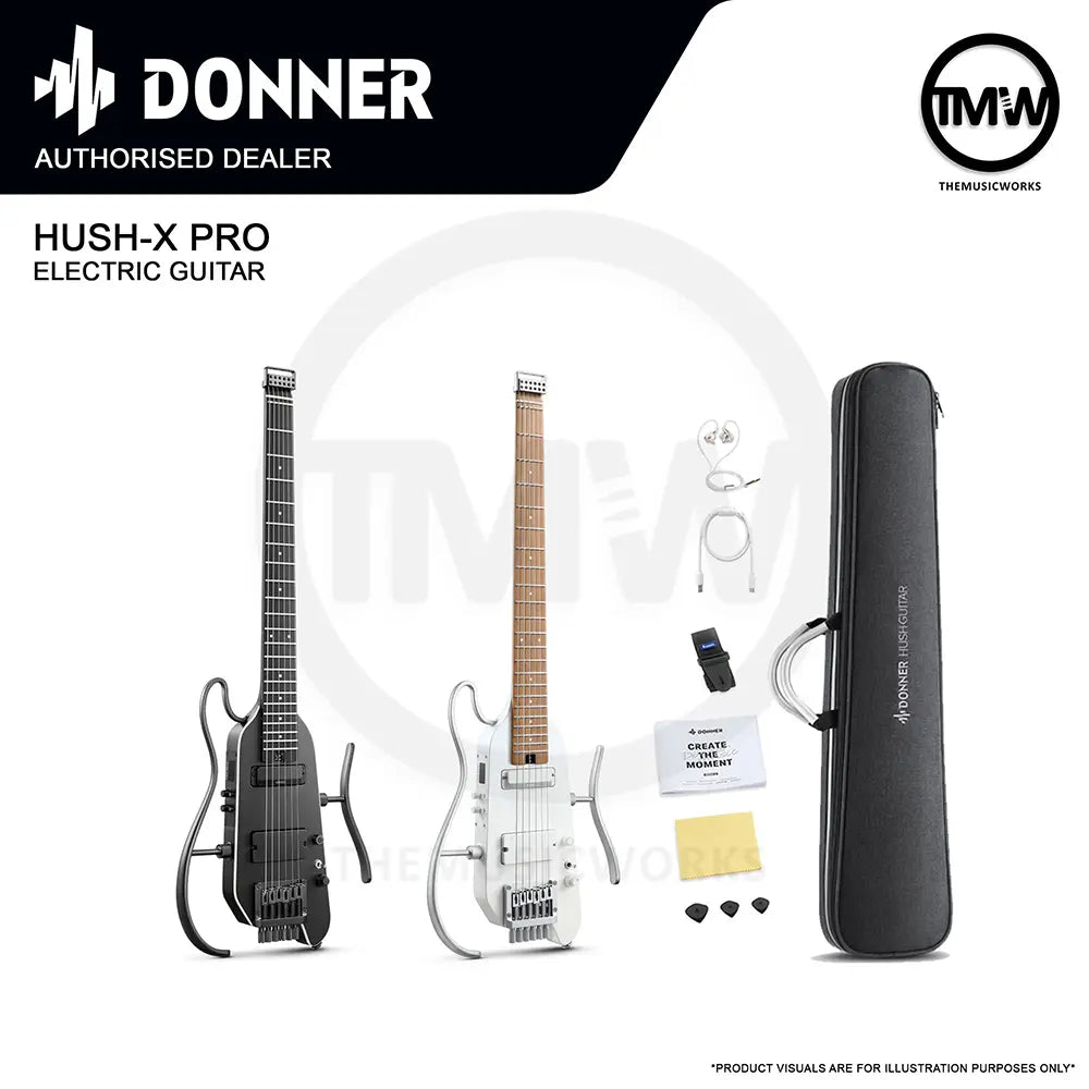 Donner HUSH-X PRO Electric Guitar