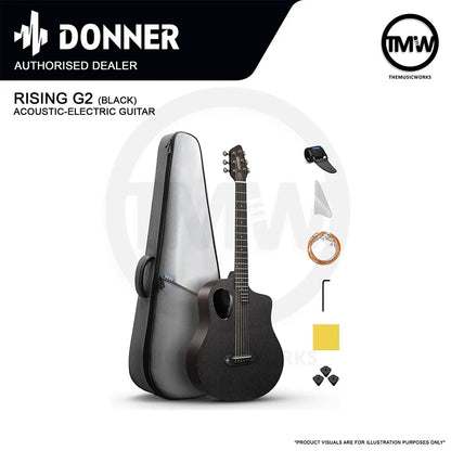 Donner Rising G2 Acoustic-Electric Guitar