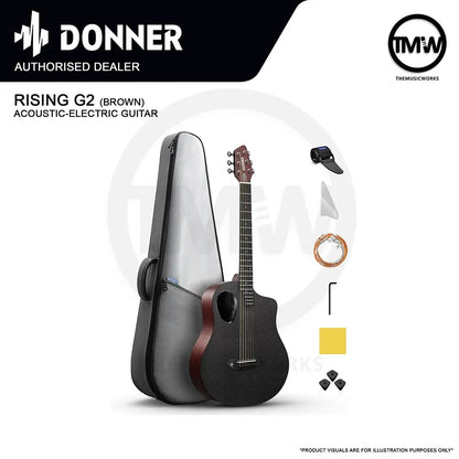 Donner Rising G2 Acoustic-Electric Guitar