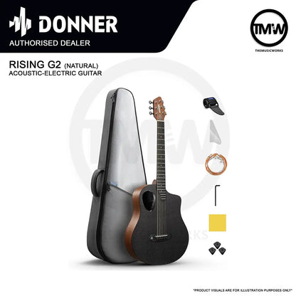 Donner Rising G2 Acoustic-Electric Guitar