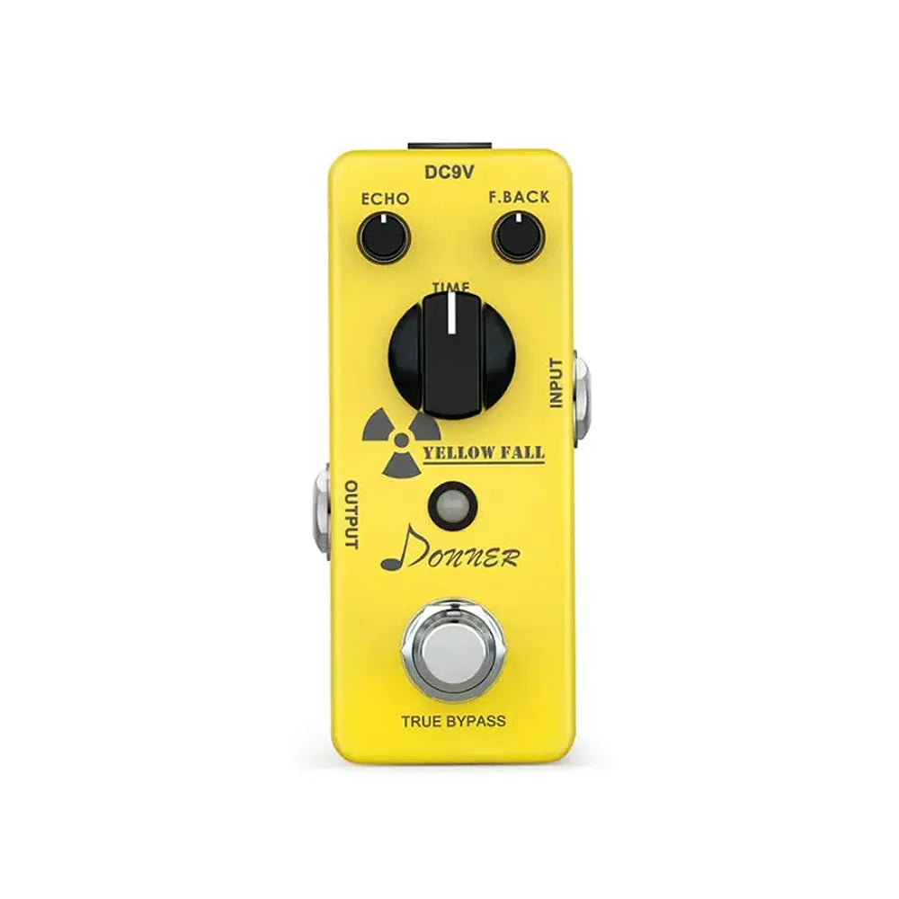 Donner Yellow Fall Delay Pedal