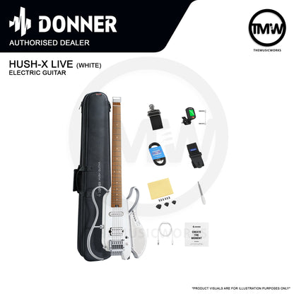 Donner HUSH-X Live Electric Guitar