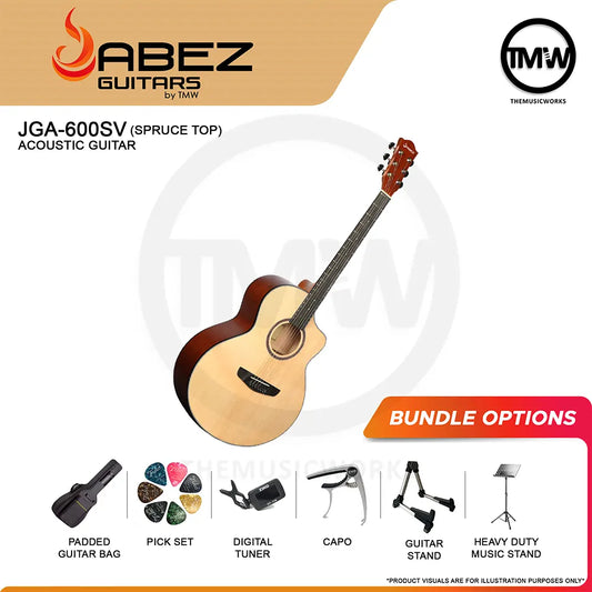 Jabez JGA-600SV Acoustic Guitar