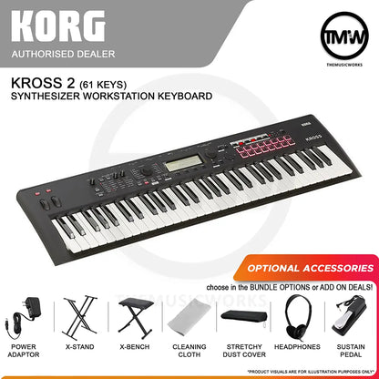 Korg Kross 2 61 Synthesizer Keyboard