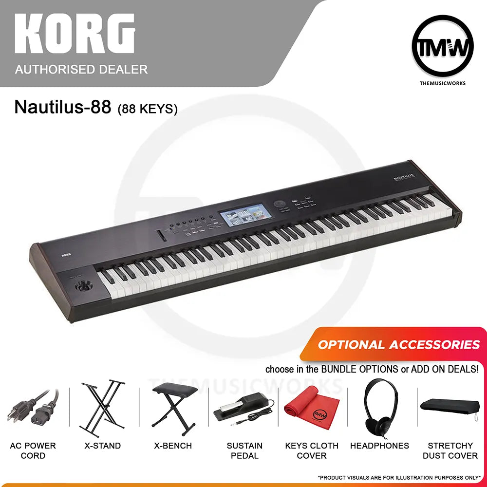 Korg Nautilus 88 Workstation Keyboard