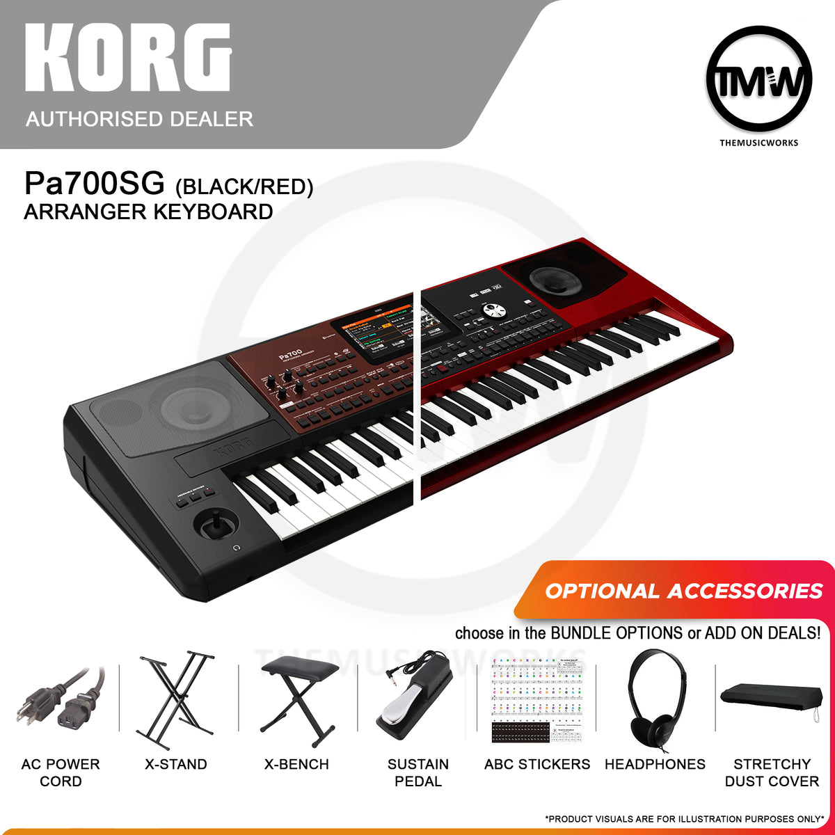 Korg PA700 Arranger Keyboard