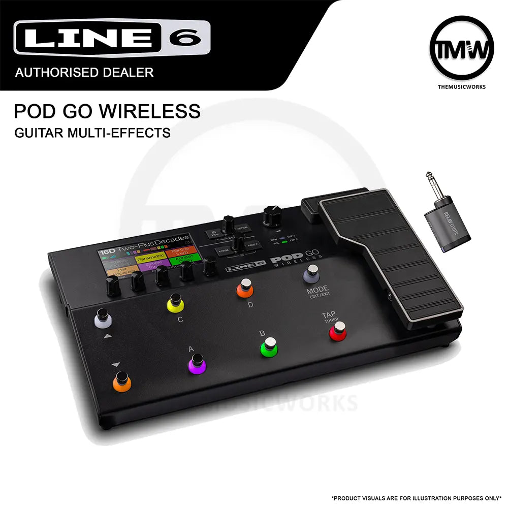 Line 6 POD Go Wireless Guitar Effect