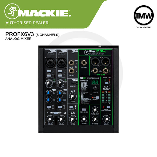 Mackie ProFX6V3 Analog Mixer